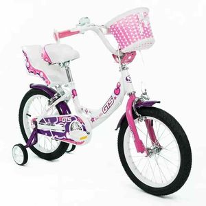 Gts Bicicleta Infantil De Paseo Rodado 16 Con Canasto 3311