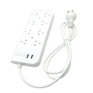 Adaptador Enchufe Prolongador Usb Doble 2.4a Toma Corriente