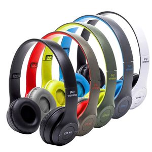 Auriculares Vincha M&P P47 Plegable Bluetooth Negro