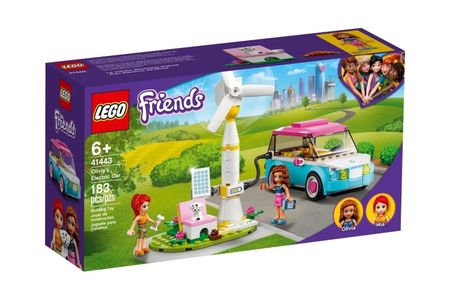 Lego Friends Coche Electrico De Olivia 183p Original 41443