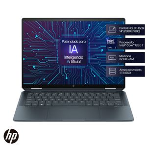 Notebook HP Core Ultra 7 14" 32GB 1TB SSD 14-EU0000LA