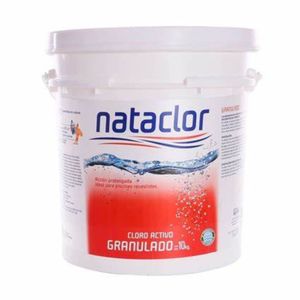 Cloro granulado Nataclor Lento 10 kg