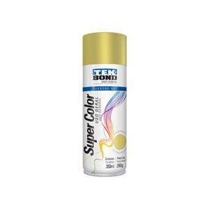 Pintura Tek Bond en Aerosol Uso General 350ml Dorado
