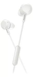Auriculares In Ear Philips Earbuds Tae4105 Microfono Blanco