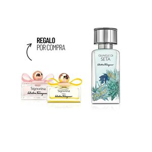 Kit Perfume Unisex Salvatore Ferragamo Giungle Di Seta EDP 100 ml + Mini Tallas