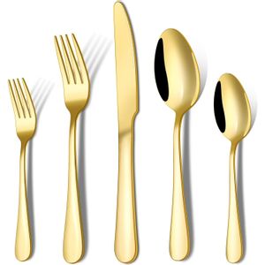 Set De Cubiertos ENLOY 20 Piezas Acero Inoxidable