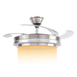 Ventilador de Techo Kanjihome Kjh-cfmb001sl 6 Velocidades 65w Silver