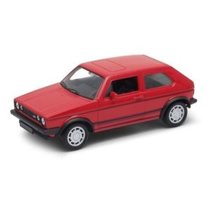Welly 1:34 Volkswagen Golf I Gti Rojo Auto Clasico 