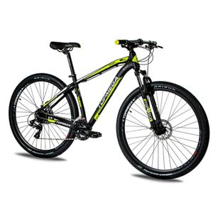 Bicicleta Mountain Bike TopMega Thor Negro/Amarillo R29 24v Shimano Tourney Talle XL 1006073