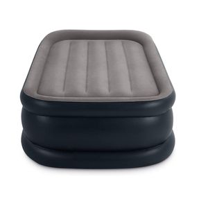 Colchon Inflable Electrico Dura Beam Intex 99 x 191 x 42 cm Chico Deluxe Pillow Rest