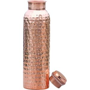 Botella Cobre Puro Biffely Hammered Ayurvédica 1L