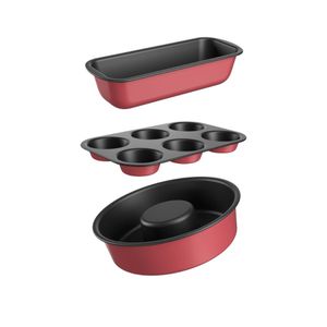 Set 3 Piezas Moldes Brinox 0633