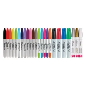 Plumones Permanentes Sharpie Punta Fina Colores Set de 24