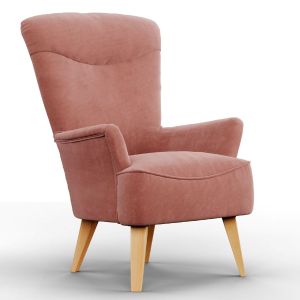 Sillon Fijo Dante Pana Rosa Lustre Miel