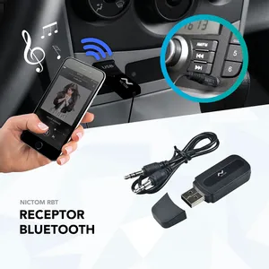 Receptor Bluetooth Usb Audio Aux Musica Auto Parlantes