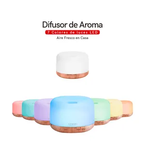 Difusor aceites esenciales 300ml, Humidificador Aromas ultrasónico