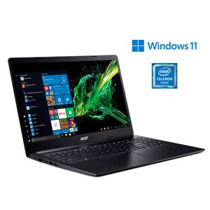 Notebook Acer 15,6” Celeron 4GB 128GB SSD Aspire 3 A315-34-C52Q