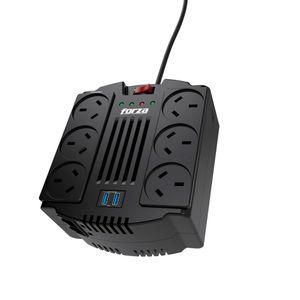 Estabilizador de tensión Forza FVR-1202USB-A 1200VA