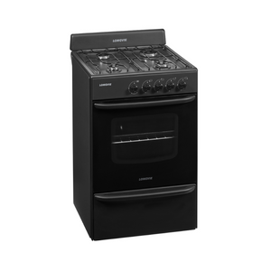Cocina a Gas Longvie 12231g 56cm Grafito Cajon Parrilla