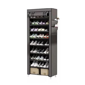 Organizador Zapatero Botinero Waggs Gris 9 Niveles 28 Pares