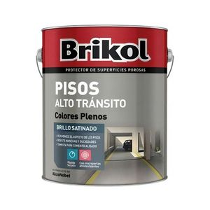 Brikol Pisos Alto Transito Gris 4L