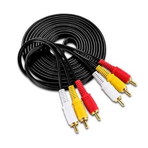Cable Rca Audio Stereo Video 5 Metros De 3 Rca A 3 Rca Av