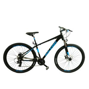 Bicicleta Raleigh Mojave 2.0 - Talle 15"/S - Negro/Azul -Cuadro de aluminio- Frenos a discos mecánicos- 21 Vel. Rodado 29 _ Línea 2026.