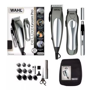 Cortadora de pelo inalámbrica, kit de cortadora de pelo para hombres,  suministros de peluquería profesional, kit de corte de pelo, accesorios de