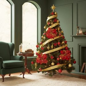 Arbol de Navidad Premium 1 50 Mts con Kit 48 Piezas
