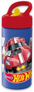 Stor Playground Sipper Botella 410 Ml Hotwheels Fuego Azul