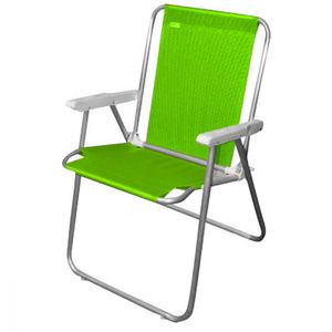 Reposera Sillon 1 Posicion aluminio silla alta playa camping