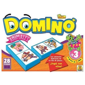  Domino De Animalitos. Implas 28 Piezas