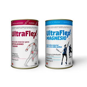 Ultraflex Colágeno 300g + Ultraflex Magnesio 420g $30.721