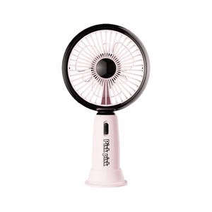 Ventilador De Mano Mini Portátil Inalámbrico Rosa/negro VENTI-YS2318 Dinax 