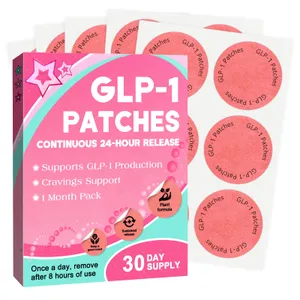 Parches GLP-1 (30 unidades), soporte de larga