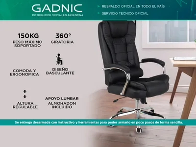 SILLON OFICINA MASAJEADOR Ejecutiva Ergonómica Hasta 150kg BF-06