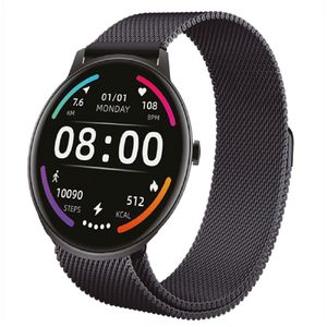 Reloj Inteligente Smartwatch Nictom NT16 Sumergible + Malla Metal Negra de Regalo Cuotas