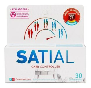 Suplemento en Comprimidos Satial Carb Controller Caja 30 Un.