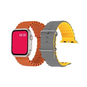 Smartwatch X-view Quantum Qflex + Malla de Regalo Ip68 Metal Amarillo