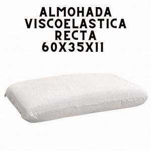 Almohada viscoelástica recta 60x35x11