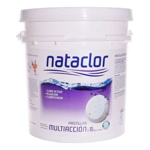 Cloro en pastillas Nataclor Triple acción 10 kg