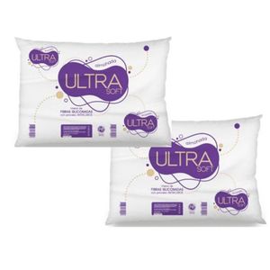 Pack de Almohadas Fiberball Ultra 70 x 50 Cm X2