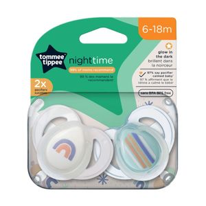 Chupetes Tommee Tippee Night Time 6-18 meses 6701