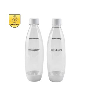 Botella Sodastream Twinpack 1Lts White