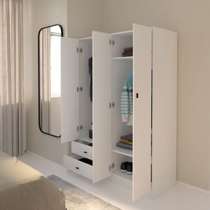 Ropero Placard R4 blanco Centro Estant