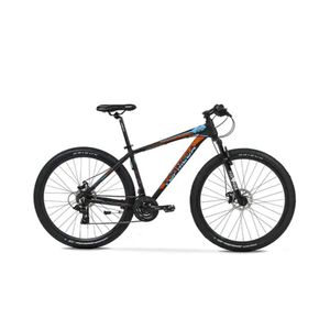Bicicleta MTB Sunshine Topmega R29 Negro/Naranja/Celeste Talle S 1007573