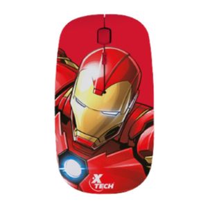 Mouse Xtech Xtm-m340im Marvel Avengers Iron Man Flat Wireless 24ghz (xtm-m340im)