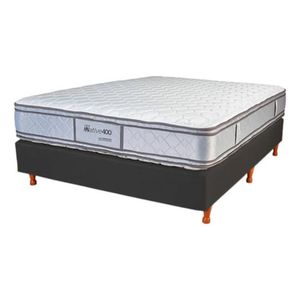 Sommier Queen 140x190 Resortes Native 400 La Cardeuse