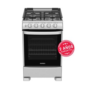 Cocina a gas 55 cm inoxidable Patrick CP9656AI