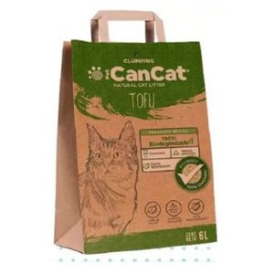 Piedras Sanitarias Biodegradables De Tofu 6 Lts Cancat Pet